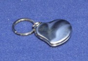 3230 Free Form Heart Key Ring Locket